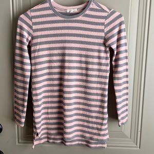 Copper Key Striped Tunic Girls Small